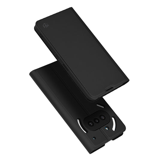 Fodral för Nothing Phone (3a), Techsuit, Magskin Book, Svart