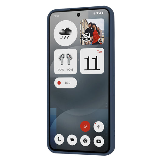 Fodral för Nothing Phone (3a), Techsuit, SoftFlex, Marinblå