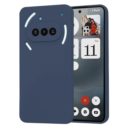 Fodral för Nothing Phone (3a), Techsuit, SoftFlex, Marinblå
