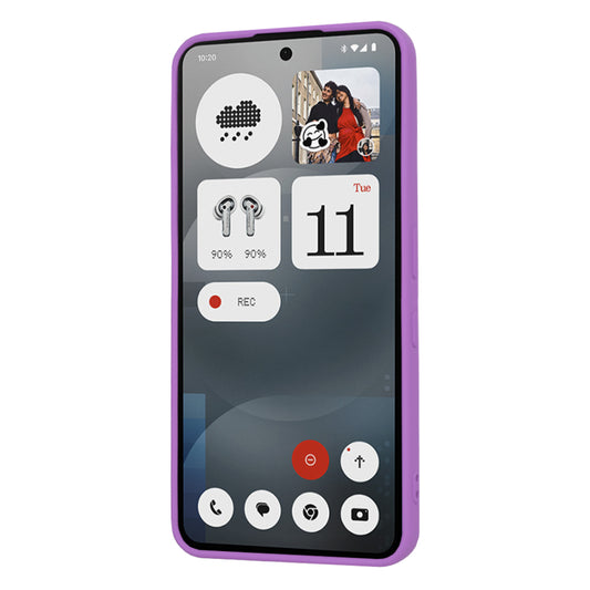 Fodral för Nothing Phone (3a), Techsuit, SoftFlex, Lila
