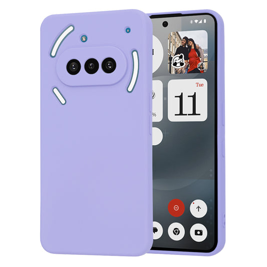 Fodral för Nothing Phone (3a), Techsuit, SoftFlex, Ljuslila