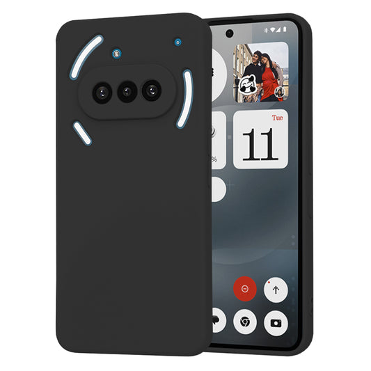 Fodral för Nothing Phone (3a), Techsuit, SoftFlex, Svart