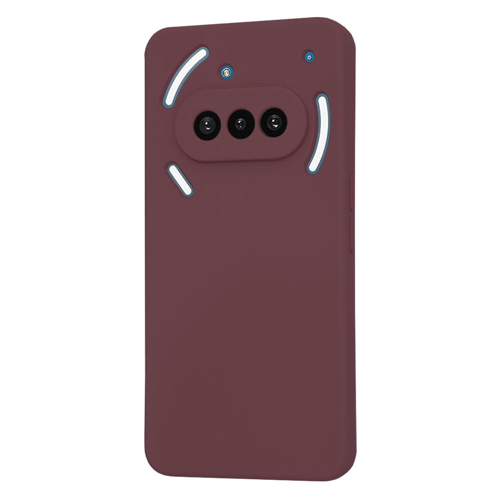 Fodral för Nothing Phone (3a), Techsuit, SoftFlex, Vinröd