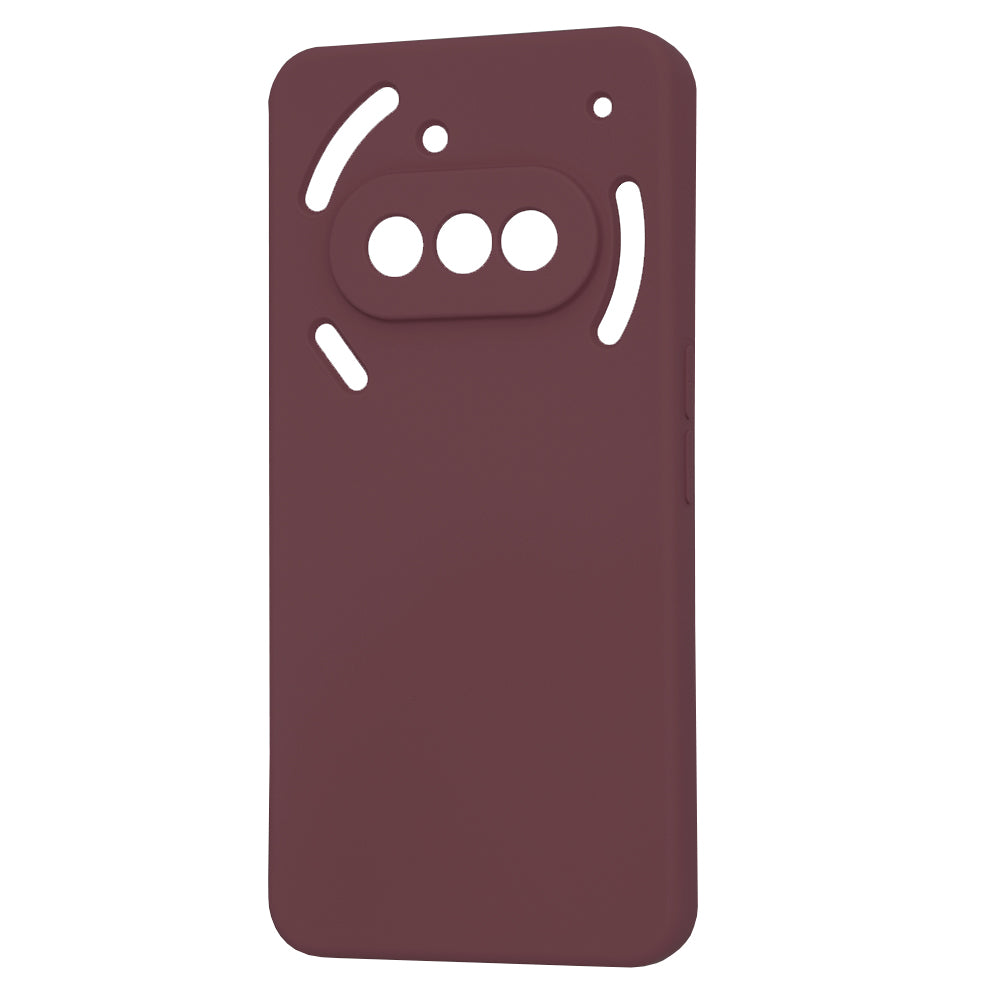 Fodral för Nothing Phone (3a), Techsuit, SoftFlex, Vinröd
