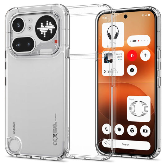 Fodral för Nothing Phone (4a) Pro, Spigen, Ultra Hybrid, Transparent ACS11632