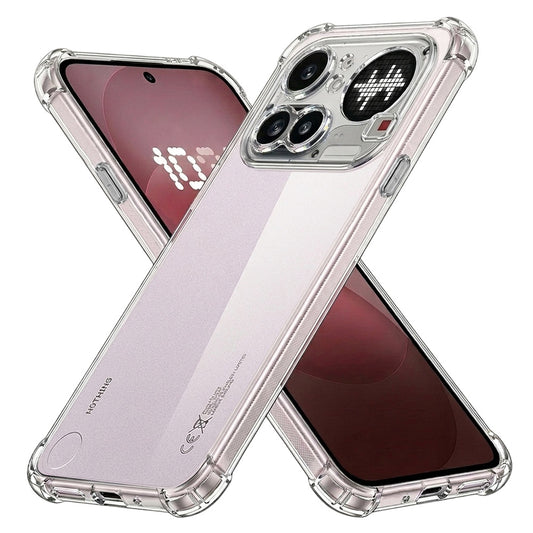 Skyddsfodral för Nothing Phone (4a) Pro, Techsuit, Shockproof Clear, Transparent