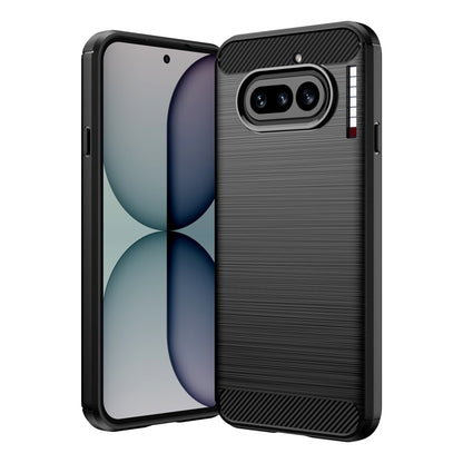 Skyddsfodral för Nothing Phone (4a), Techsuit, Kolfiber, Svart