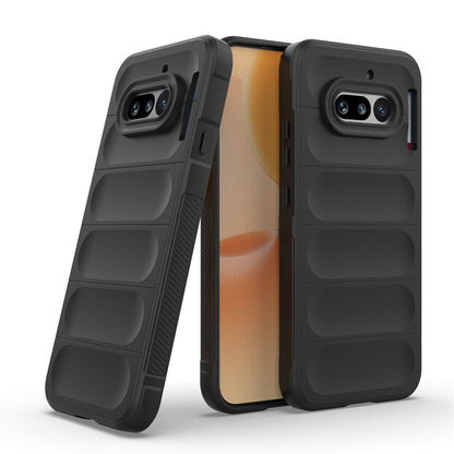 Skyddsfodral för Nothing Phone (4a), Techsuit, Magic Shield, Svart