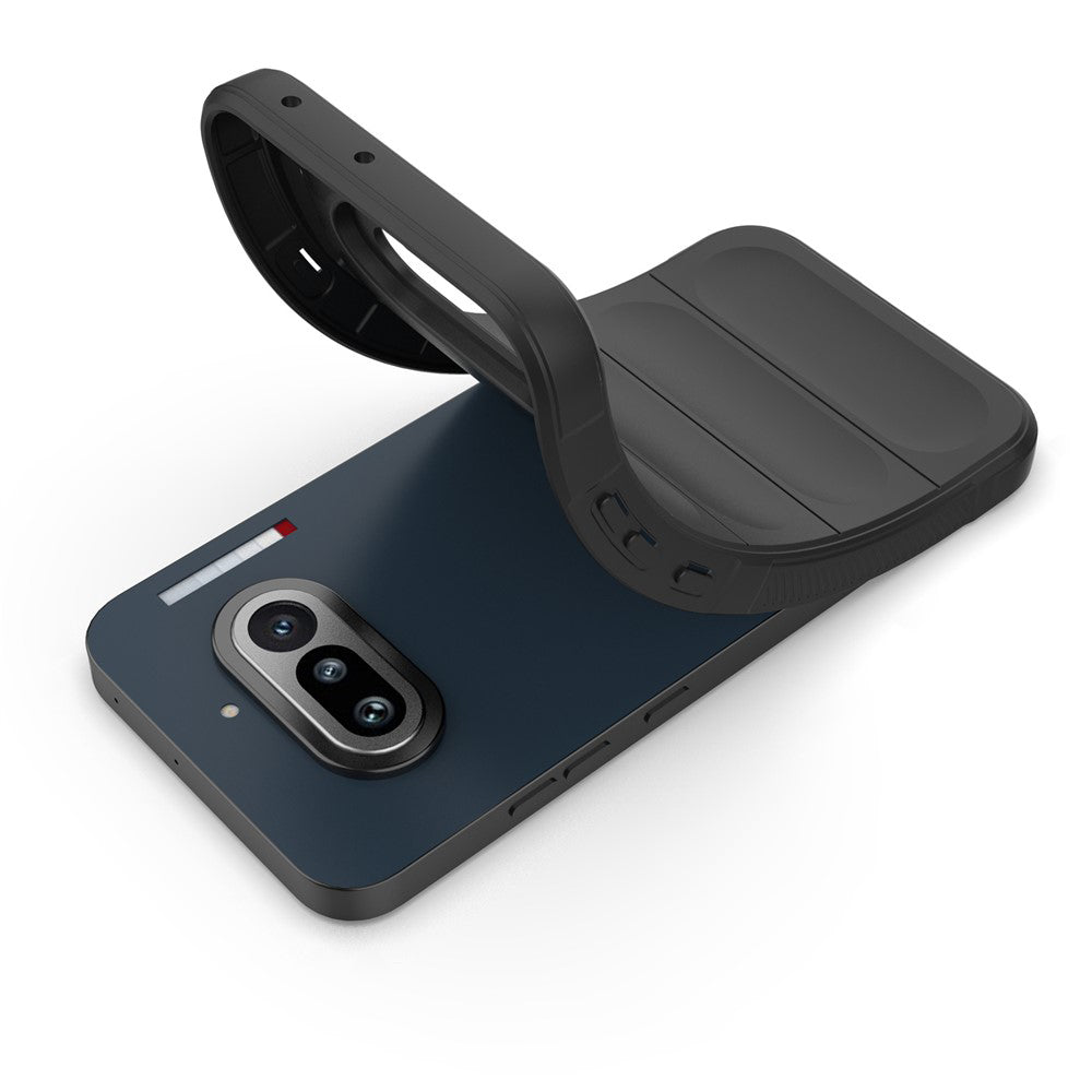Skyddsfodral för Nothing Phone (4a), Techsuit, Magic Shield, Svart