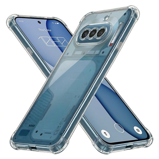 Skyddsfodral för Nothing Phone (4a), Techsuit, Shockproof Clear, Transparent