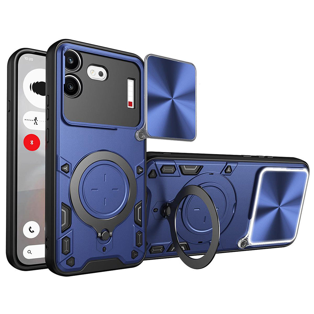 Fodral för Nothing Phone (4b), Techsuit, CamGuard Pro, Blå
