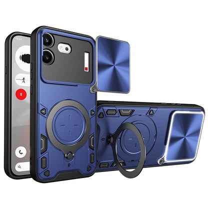 Fodral för Nothing Phone (4b), Techsuit, CamGuard Pro, Blå