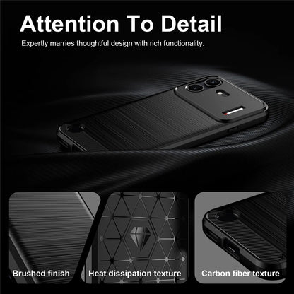 Fodral för Nothing Phone (4b), Techsuit, Kol, Svart