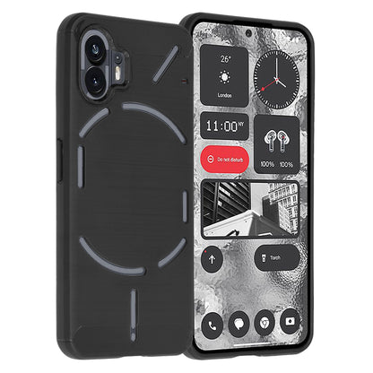 Fodral för Nothing Phone (2), Techsuit, Kol, Svart