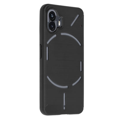 Fodral för Nothing Phone (2), Techsuit, Kol, Svart