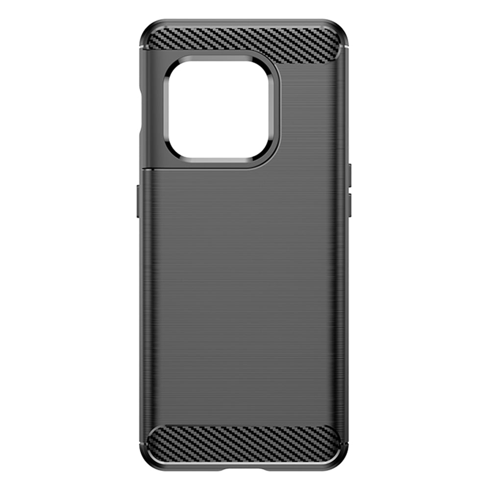 Fodral för OnePlus 10 Pro, Techsuit, Kolfiber, Svart