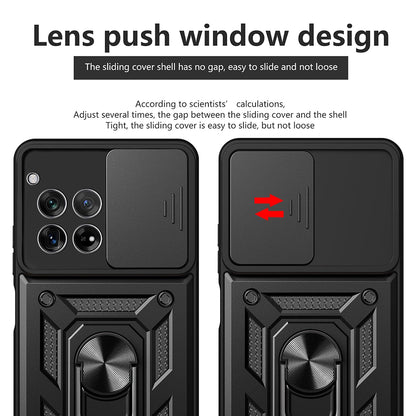 Fodral för OnePlus 12, Techsuit, CamShield, Svart