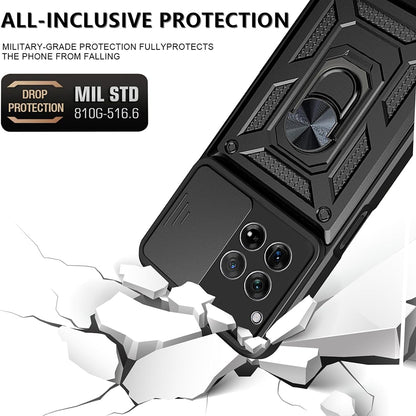 Fodral för OnePlus 12, Techsuit, CamShield, Svart