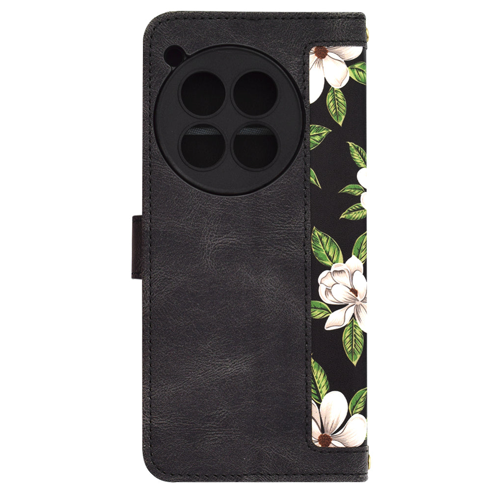 Fodral för OnePlus 12, Techsuit, FlipCraft, Svart