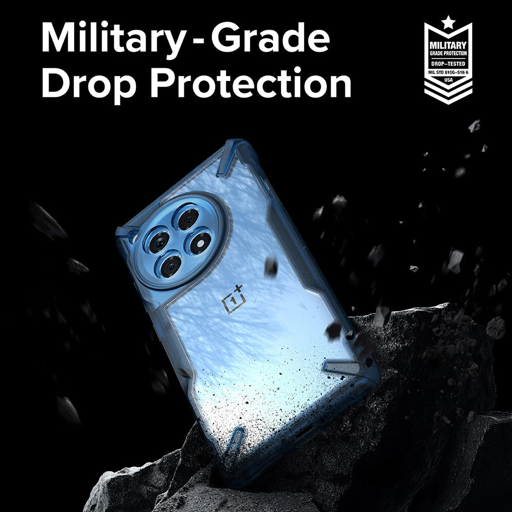 Skyddsfodral för OnePlus 12R, Ringke, Fusion X, Blå