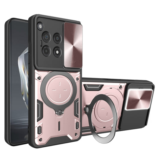 Fodral för OnePlus 12R, Techsuit, CamGuard Pro, Roséguld