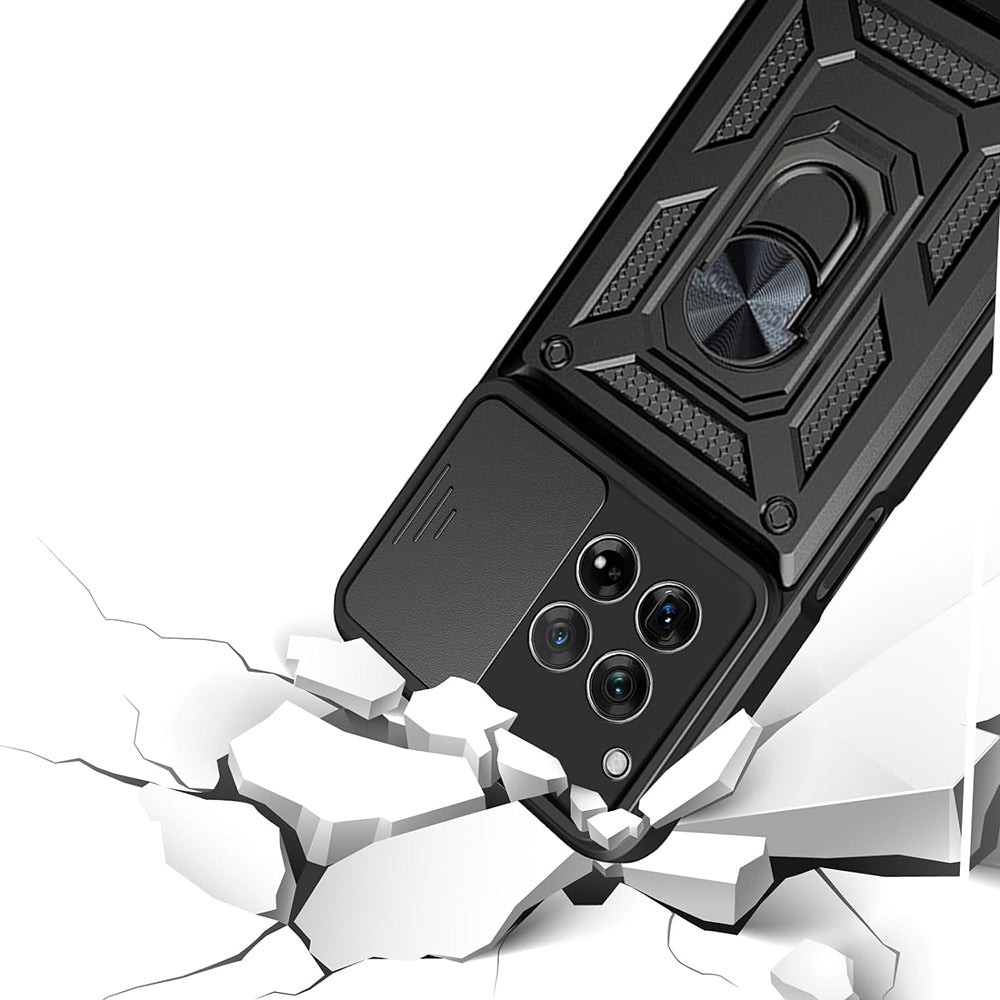Fodral för OnePlus 12R, Techsuit, CamShield, Rosa