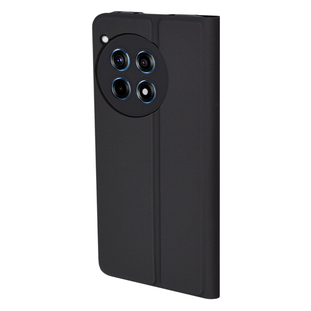Fodral för OnePlus 12R, Techsuit, Magskin Book, Svart