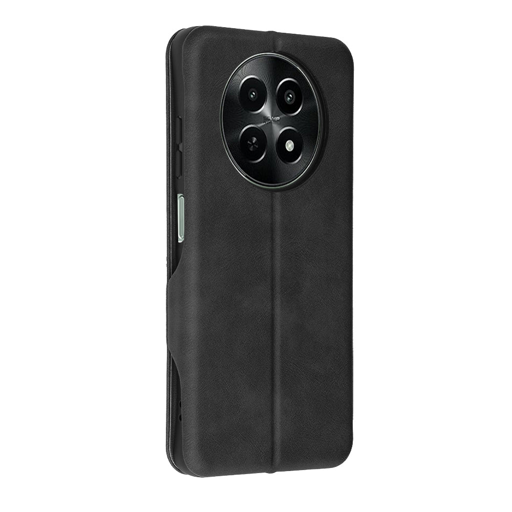 Fodral för OnePlus 12R, Techsuit, Safe Wallet Plus, Svart