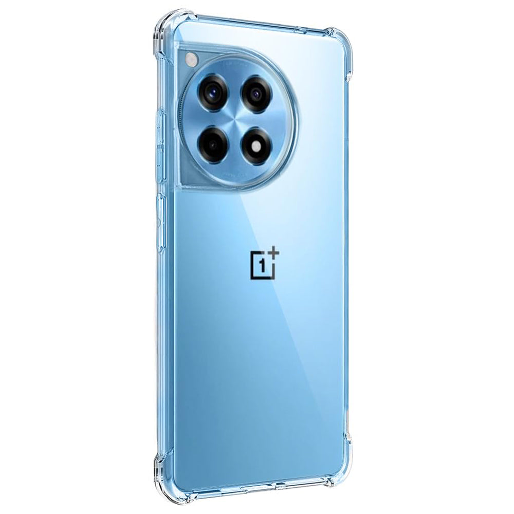 Fodral för OnePlus 12R, Techsuit, Stötsäker Klar, Transparent