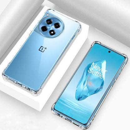 Fodral för OnePlus 12R, Techsuit, Stötsäker Klar, Transparent