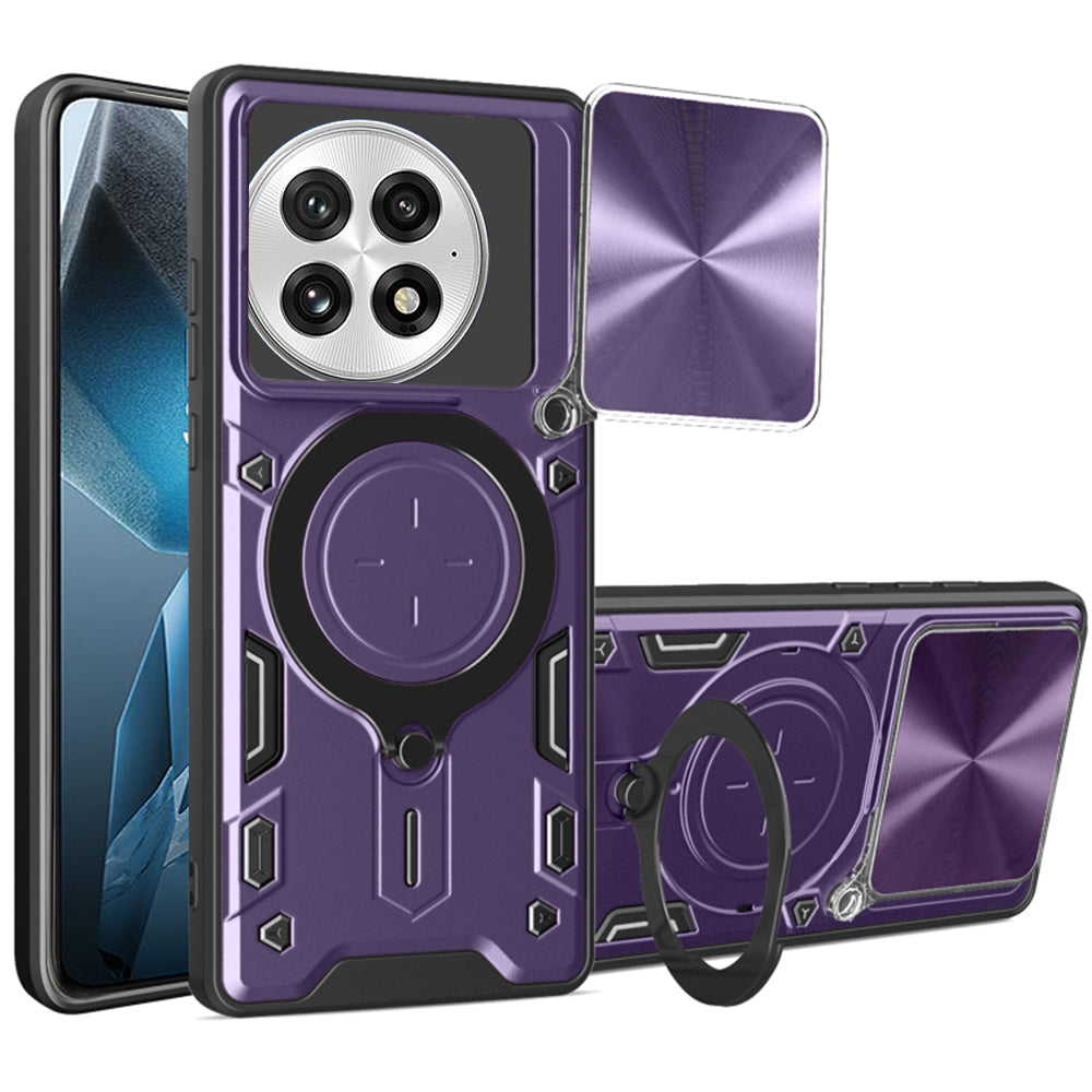 Fodral för OnePlus 13, Techsuit, CamGuard Pro, Lila