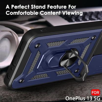 Fodral för OnePlus 13, Techsuit, CamShield, Blå
