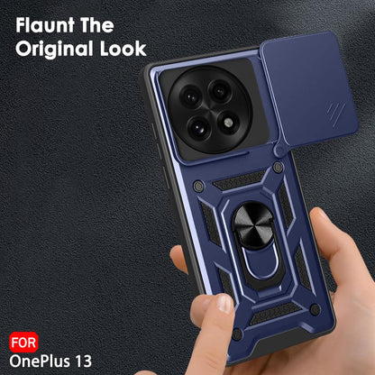 Fodral för OnePlus 13, Techsuit, CamShield, Blå