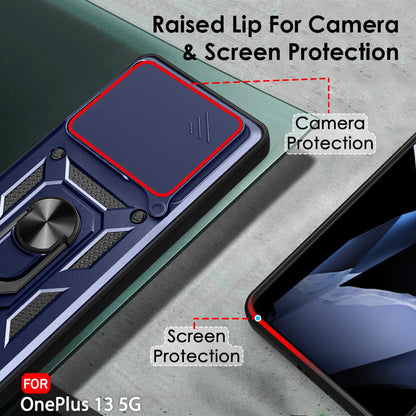 Fodral för OnePlus 13, Techsuit, CamShield, Blå