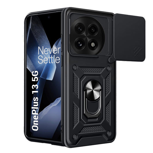 Fodral för OnePlus 13, Techsuit, CamShield, Svart