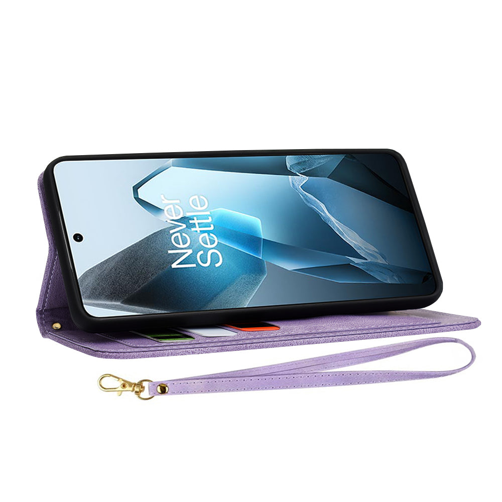 Fodral för OnePlus 13, Techsuit, FlipCraft, Lila