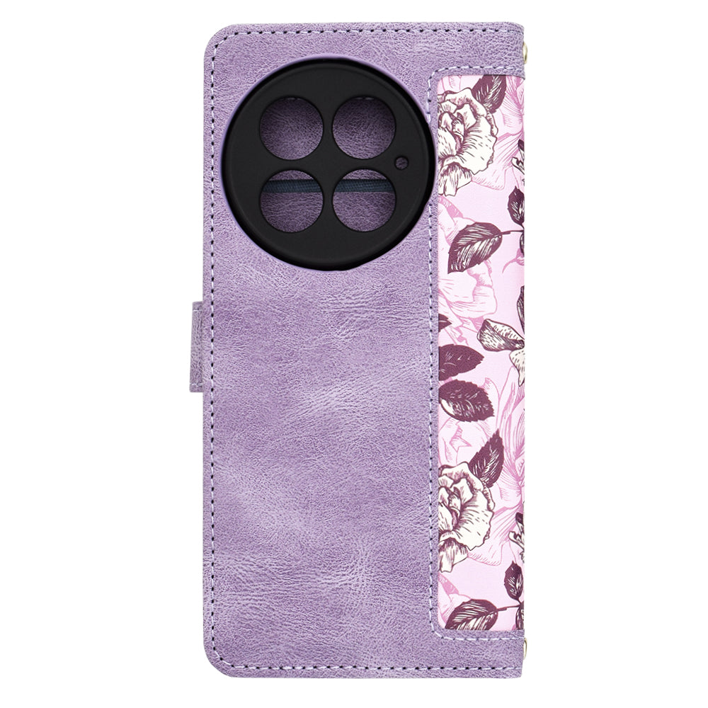 Fodral för OnePlus 13, Techsuit, FlipCraft, Lila