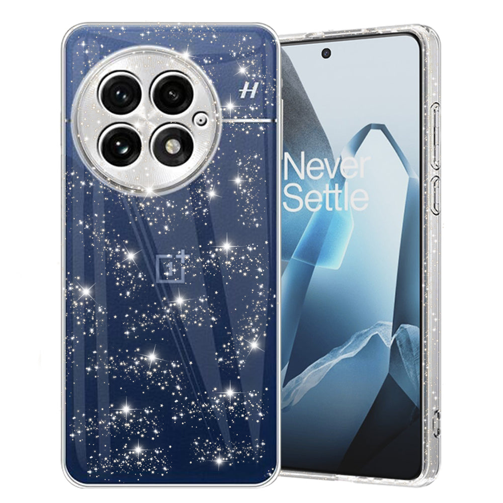 Fodral för OnePlus 13, Techsuit, SparkleSkin, Transparent