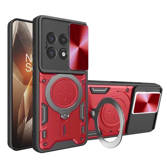 Fodral för OnePlus 13R, Techsuit, CamGuard Pro, Röd