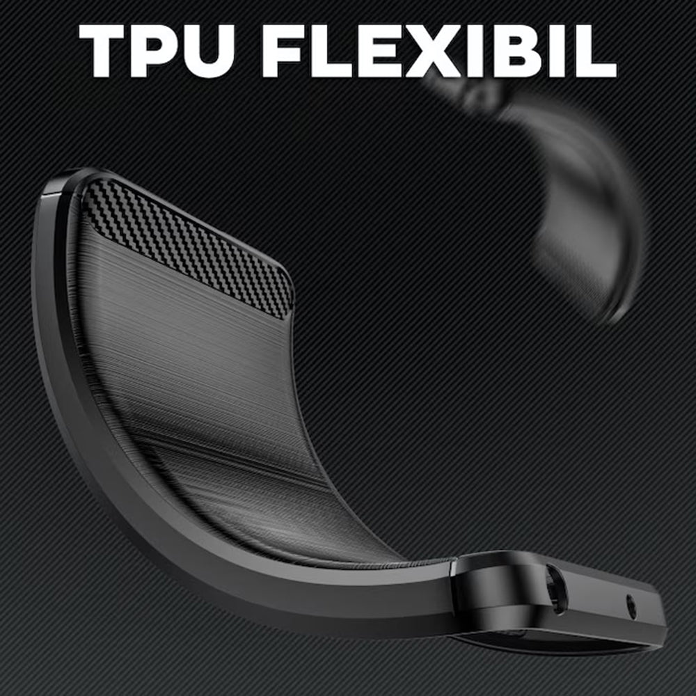 Fodral för OnePlus 13R, Techsuit, Kol, Svart