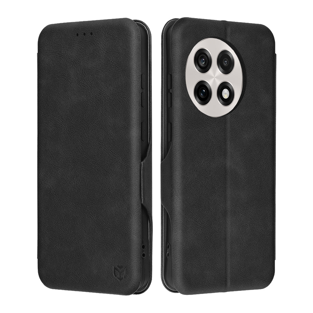 Fodral för OnePlus 13R, Techsuit, Safe Wallet Plus, Svart