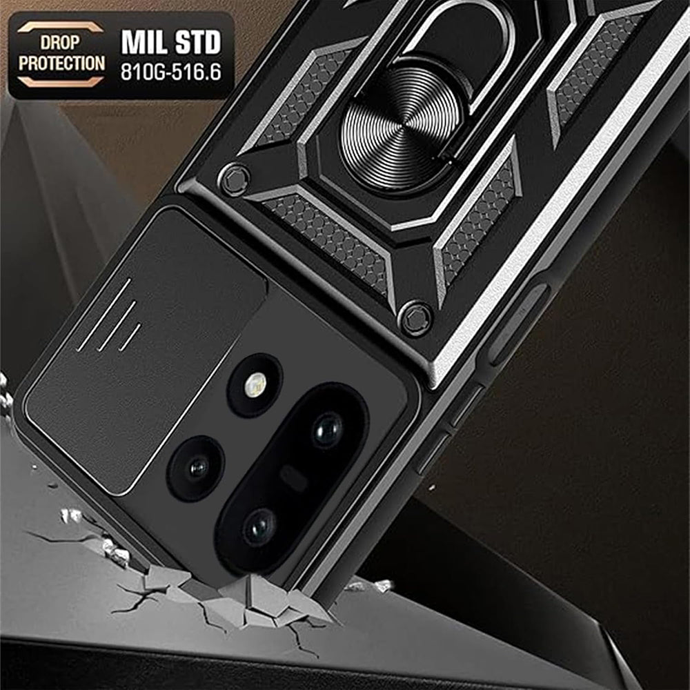 Skyddsfodral för OnePlus 15, Techsuit, CamShield, Roséguld