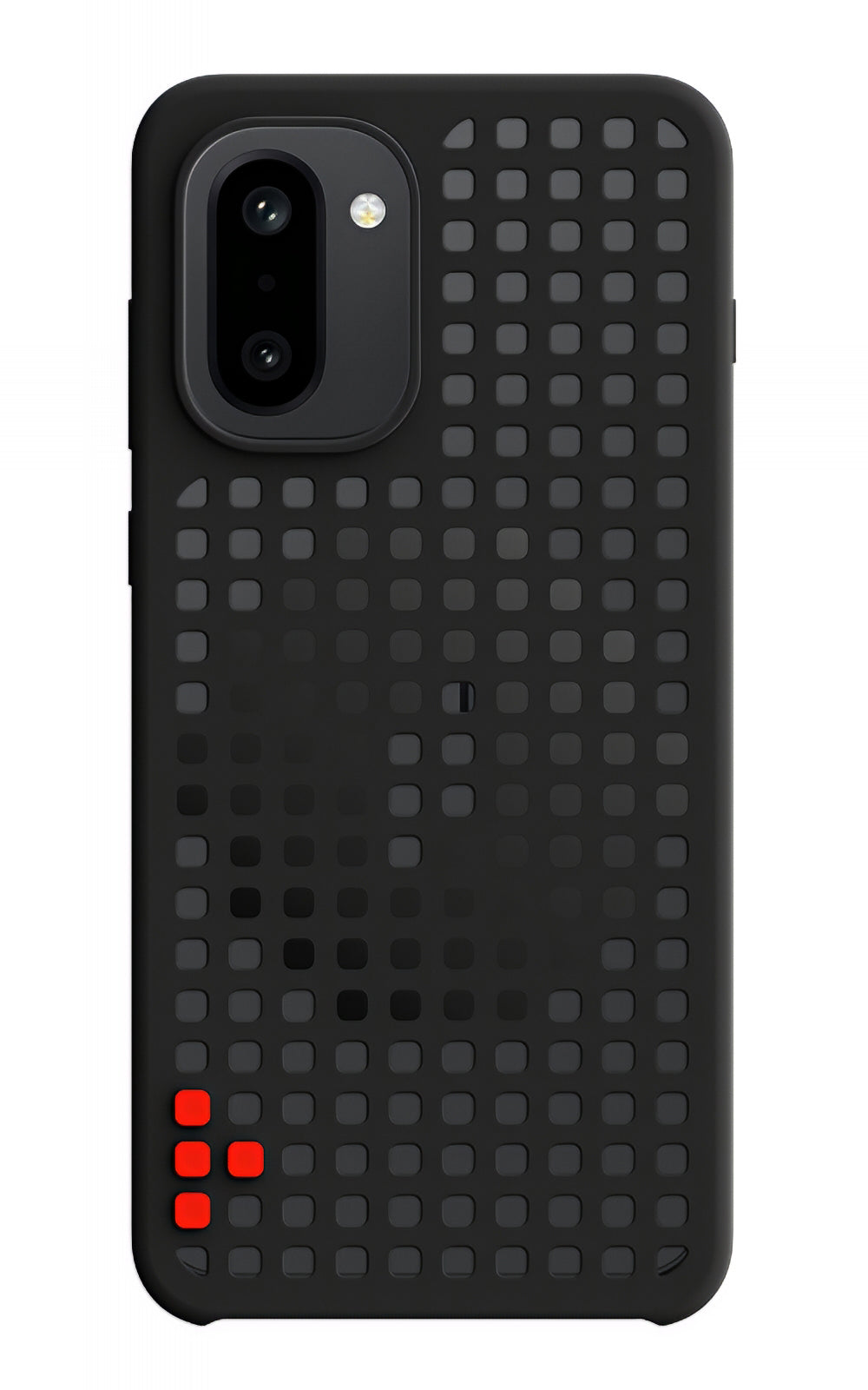 Fodral för OnePlus 15R, Hole Pattern Magnetic, Svart 5431102123