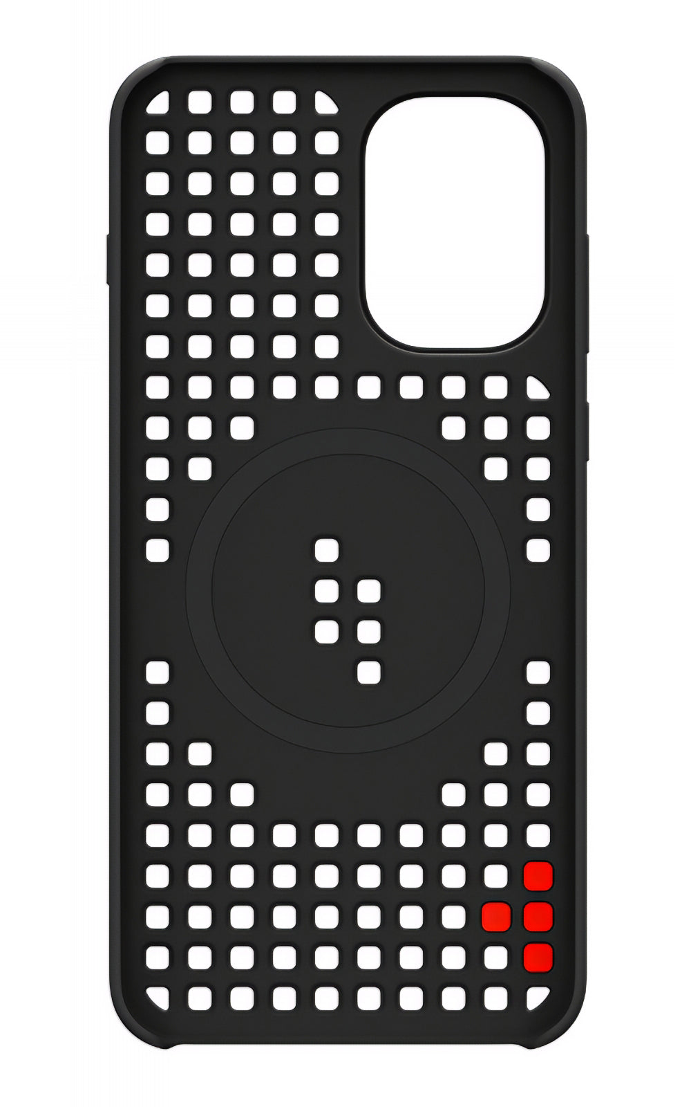 Fodral för OnePlus 15R, Hole Pattern Magnetic, Svart 5431102123
