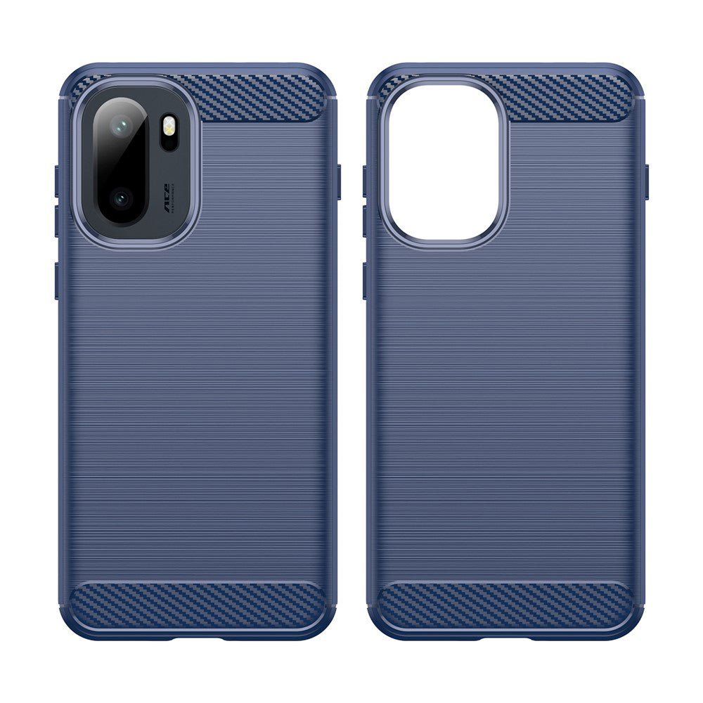 Skyddsfodral för OnePlus 15R, Techsuit, Kolfiber, Blå