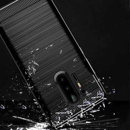 Fodral för OnePlus 8 Pro, Techsuit, Kolfiber, Svart