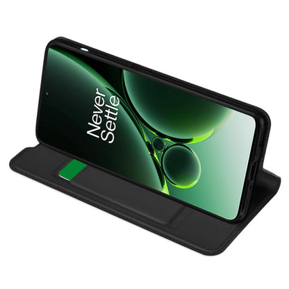 Skyddsfodral för OnePlus Nord 3, Techsuit, Magskin Book, Svart