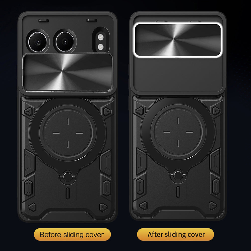 Fodral för OnePlus Nord 4, Techsuit, CamGuard Pro, Svart