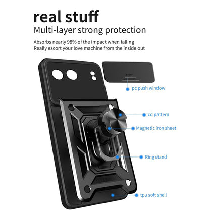 Case for OnePlus Nord 4, Techsuit, CamShield, Blue