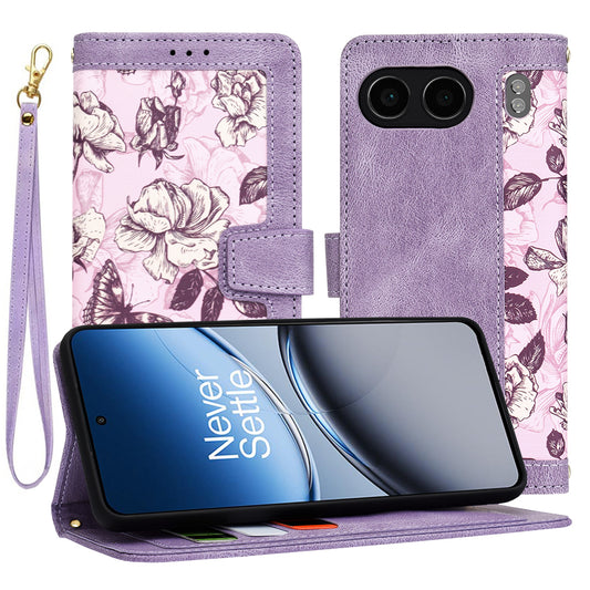 Fodral för OnePlus Nord 4, Techsuit, FlipCraft, Lila